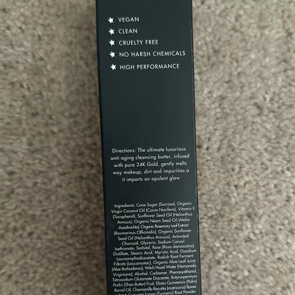 TRULY 24K Gold Black Soap/Luxury Butter Impurity Cleanser NWT - Picture 6 of 9